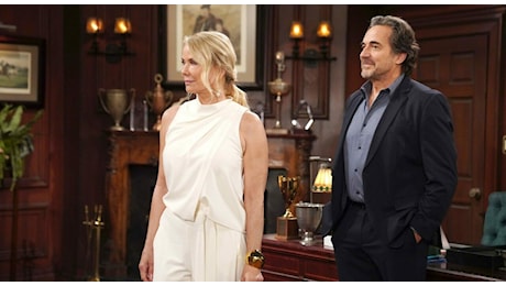 Beautiful, Ridge insulta Hope davanti a Brooke e Carter: la guerra Forrester esplode