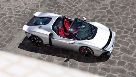 Ferrari 849 Testarossa Spider: l'aperta non cambia le prestazioni, ma amplifica il sound