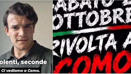 Como, l’allarme per sabato 24 ottobre: chat, passamontagna e la pista dell’ultradestra