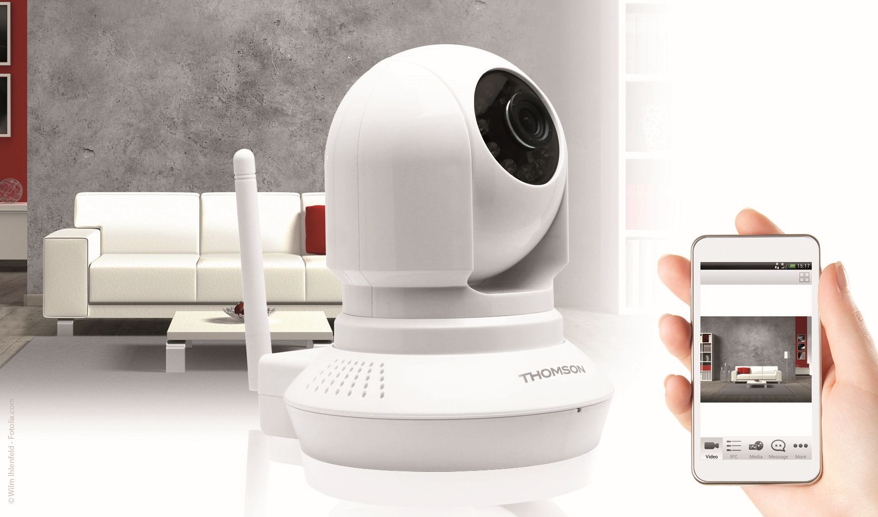 Thomson presenta la nuova gamma di videocamere IP Plug&Play