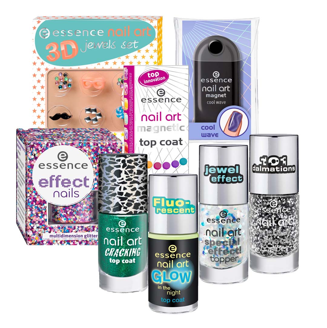 unghie sempre al top con le novità nail art di essence per la primavera-estate 2014!