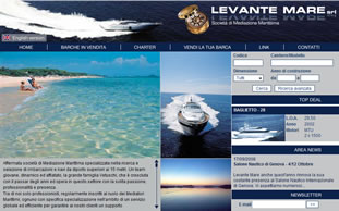 Levante Mare nuovo sito web in occasione del Salone Nautico di Genova